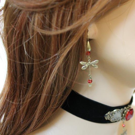 Whimsical Dragonfly Earrings