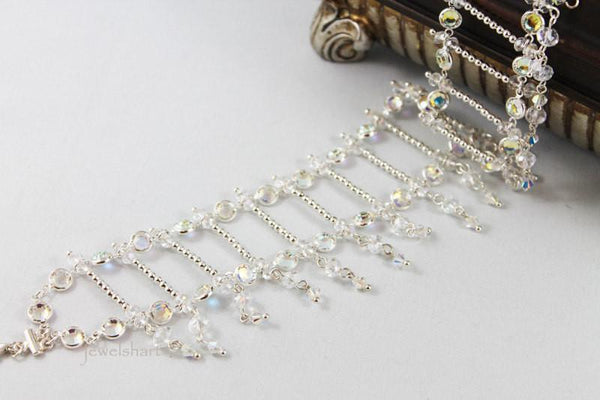 Crystal Bridal Choker Necklace