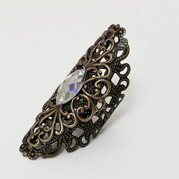 Gothic Victorian Full Finger Wrap Ring