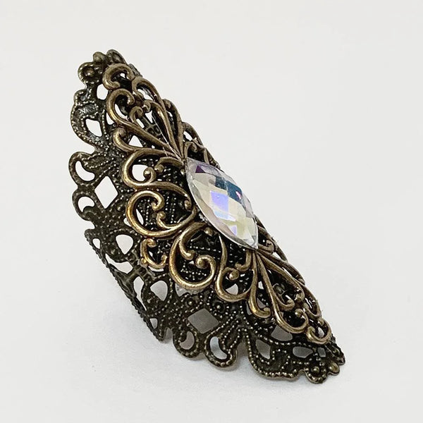 Gothic Victorian Full Finger Wrap Ring