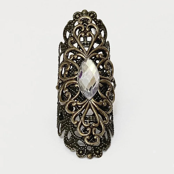 Gothic Victorian Full Finger Wrap Ring