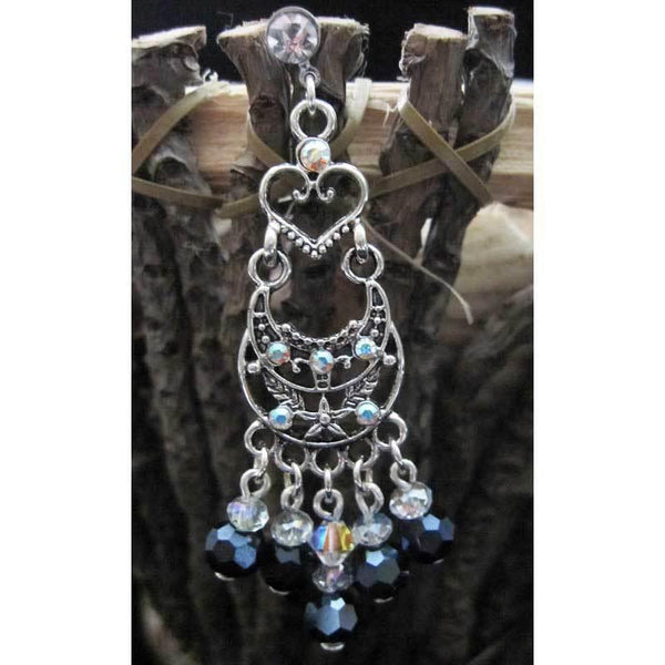 Long Dangle Crystal Chandelier Earrings