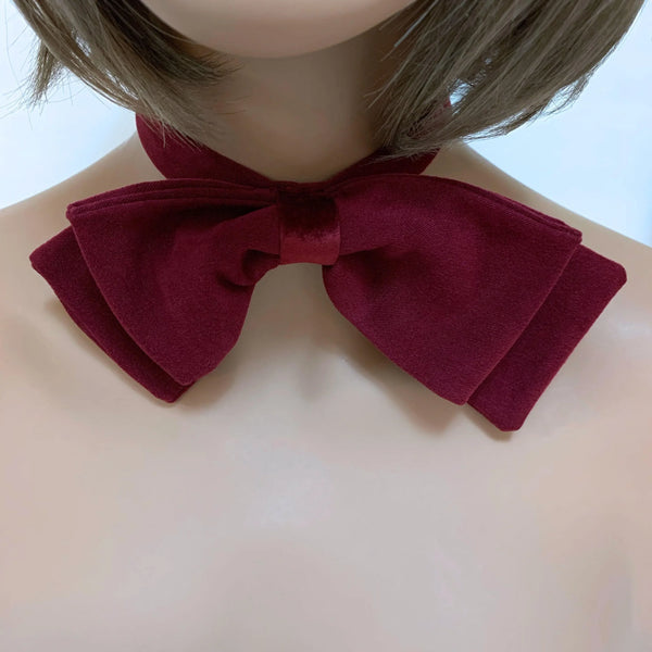 Red Bow Tie Choker