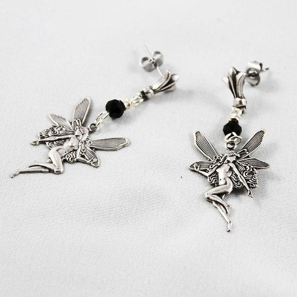 Silver Fairy Earrings
