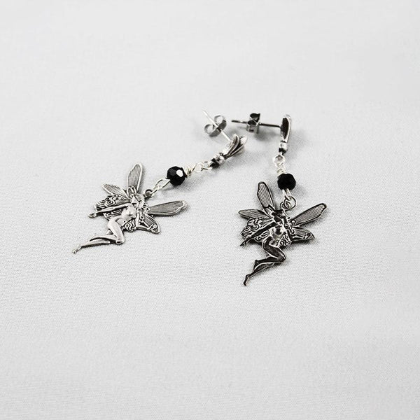 Silver Fairy Earrings