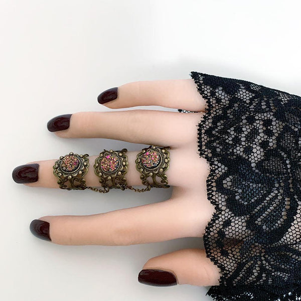 Triple Gothic Ring
