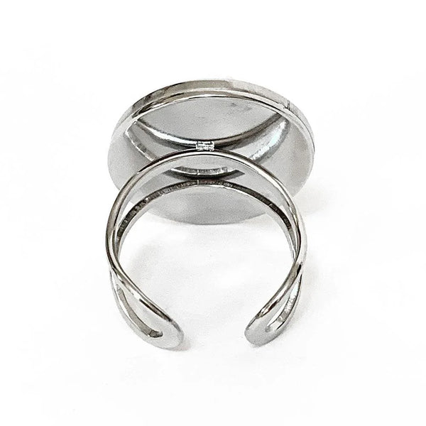 Victorian Grecian Cameo Silver Ring