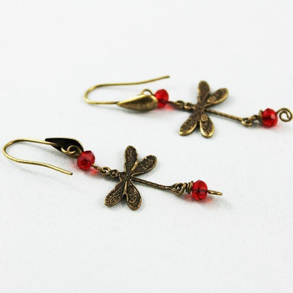 Whimsical Dragonfly Earrings