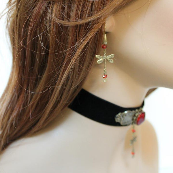 Whimsical Dragonfly Earrings