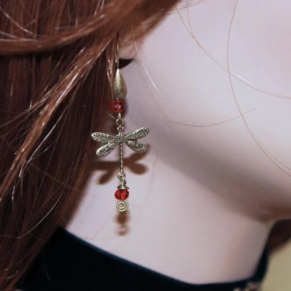 Whimsical Dragonfly Earrings