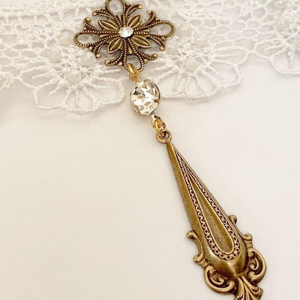 White Lace Victorian Choker